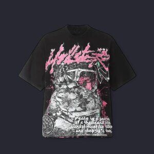 Black and pink streetwear